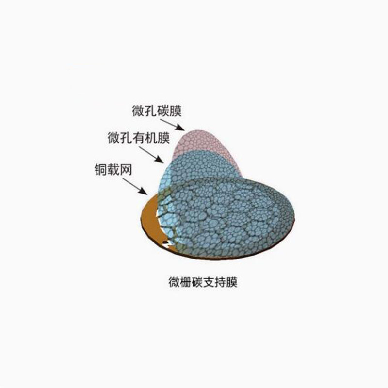 200至300目国产铜网小孔微栅碳支持膜 TEM载网支持膜TEM电镜专用