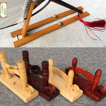 Folding Fan Frame Multifunction Group Fan Base Black Sandalwood Red Wood Bamboo Fan Base Fan Tofan Accessories