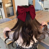 Tie hair stuff net red big bow hairpin kids hairpin Korean trend ins clip headdress top clip