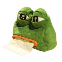 Explosive anime frog drawston box sad frog tissue box spoof emoji pack living room car paper draw set box