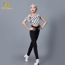 ZY DANCE2020 summer new Latin dance clothes girls practice clothes dance clothes tights suit