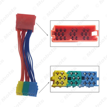 Suitable for Volkswagen Audi Seat Skoda 8-pin to 20-pin car audio tail line CD machine modification line