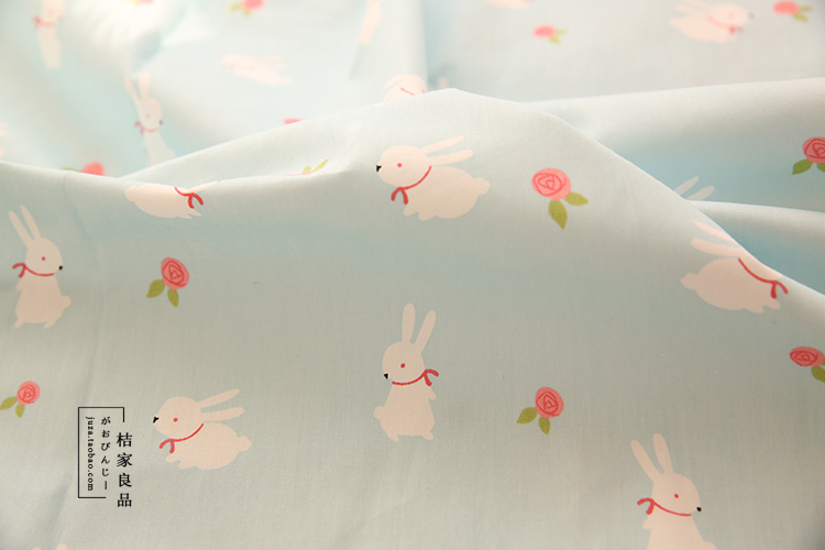 Vải twill phong cách Bắc Âu Gấu bé sơ sinh túi quần áo quần áo handmade DIY vải cotton vải thun lạnh họa tiết