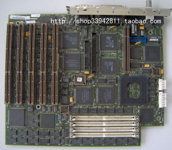 486 motherboard compaq 003514 EISA integrated graphics card Scsi Bowling