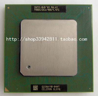 Celeron 3 1 1G Socket 370 CPU celeron 1100A 256 100 1 475 Good