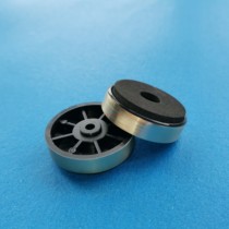 Environmentally friendly hard ABS chassis foot pads GBF-3010 series 30MM diameter 8MM height can be added with gold-plated silver round edges