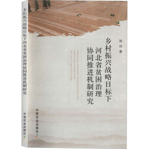 乡村振兴战略目标下河北省贫困治理协同推进机制研究 张玲 著 经济理论、法规 经管、励志 中国农业出版社 畅销书籍排行 新华正版