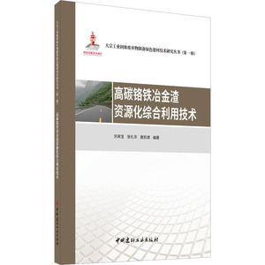 高碳铬铁冶金渣资源化综合利用技术/大宗工业固体废弃物制备绿色建材技术研究丛书(第一辑)