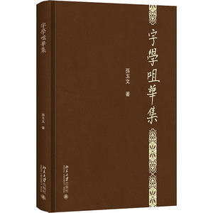 字学咀华集：孙玉文 著 语言－汉语 文教 北京大学出版社 畅销书籍排行 新华正版