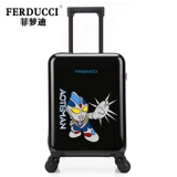 Ultra, Ультрамен Тига, универсальный мультяшный детский чемодан для мальчиков для школьников, поворотные колеса, 18 дюймов, 20 дюймов