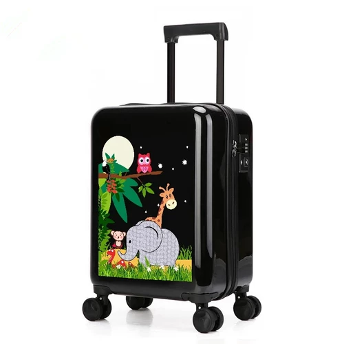 Ultra, Ультрамен Тига, универсальный мультяшный детский чемодан для мальчиков для школьников, поворотные колеса, 18 дюймов, 20 дюймов