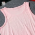 Áo thun nam có dây buộc màu đậm của Du Duwo, áo thun không tay bó sát dành cho giới trẻ - Áo vest cotton bộ vest nam cho người trung tuổi Áo vest cotton