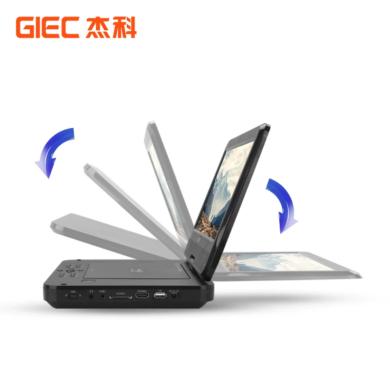 Портативный Blu-ray плеер GIEC/ BDP-G360, проигрыватель DVD, EVD диск