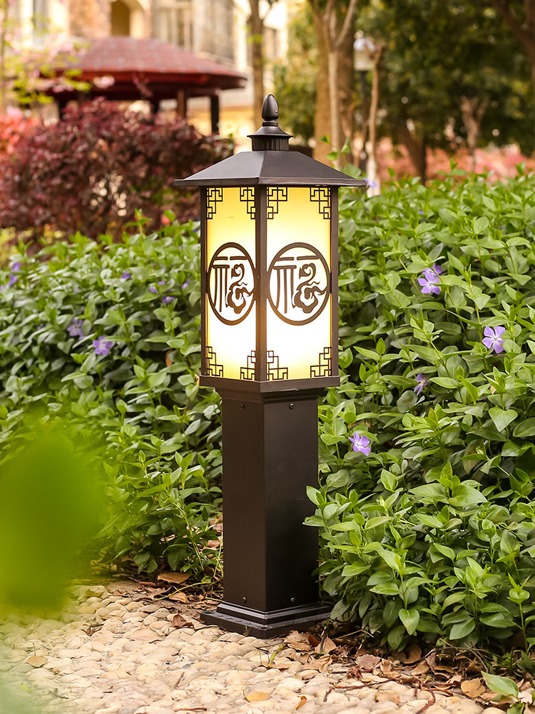 Modern new Chinese lawn lights Outdoor LED waterproof garden walkway lights outdoor home courtyard landscape grass buried lights