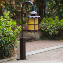 Lawn lights lawn grass lights square LED lights European style retro garden lights garden lights outside outdoor landscape lights park lights