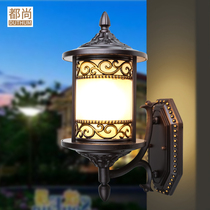 Outdoor European wall lamp outdoor lamp aisle corridor balcony courtyard new rural gate wall lamp waterproof lamp