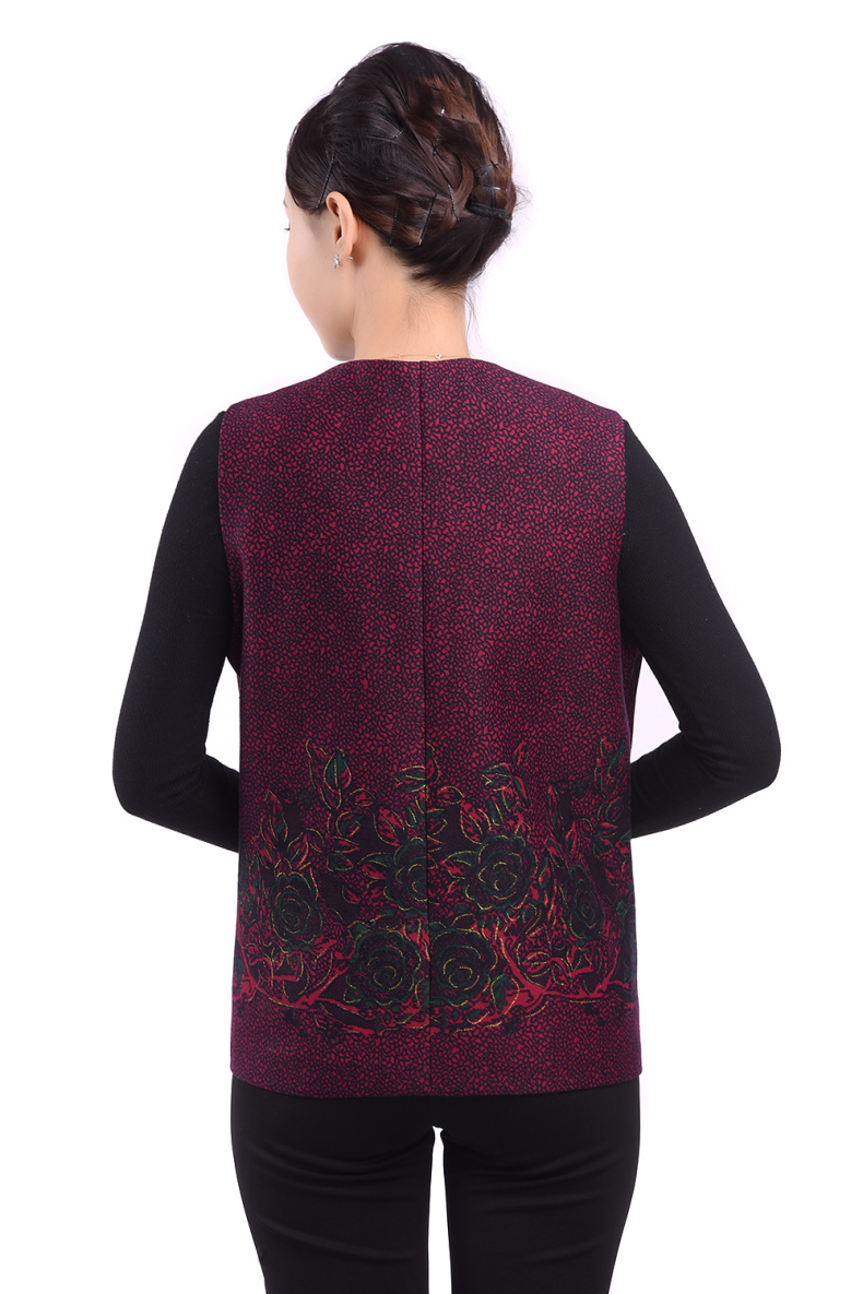 Mới giữa và cũ của phụ nữ tuổi vest mùa xuân và mùa hè bà mỏng vest người già mẹ nạp vest vest áo nữ trung niên