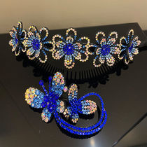 Horse tail buckle hair ring hair clip hair clip clip ball head hair clip lazy artifact headdress female trembles with the same style