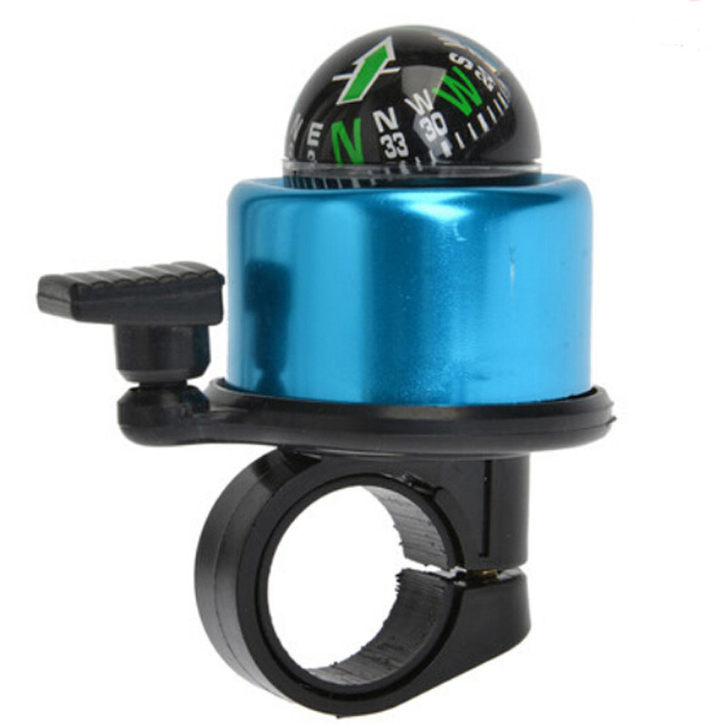 Bike bell ultra loud and bright mountaineering car bell old-fashioned horn compass children bike accessories big all-universal