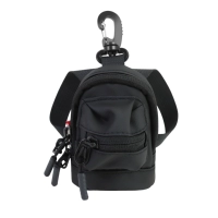 Маленький кошелек, черный рюкзак