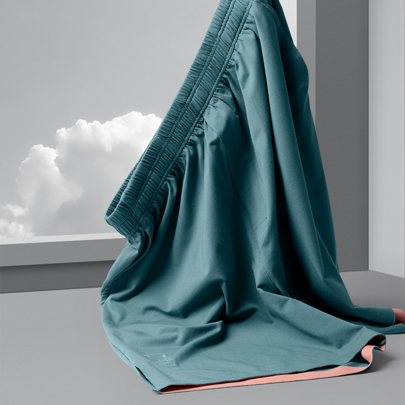 2 Pack Modal Cotton Seamless Pajama Pants Men's Shorts Arrow Pants Summer Thin Casual Loose Home Pants