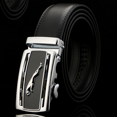 2021男士皮带真皮自动扣腰带韩版潮休闲中年青年商务二层牛皮裤带