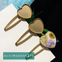 Love Clip Matte Hair Clip Clip