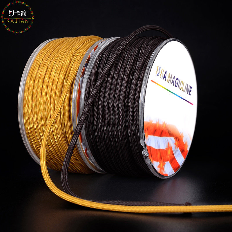 DIY handmade sliding rope braided rope necklace rope men and women amber beeswax pendant rope pendant rope red and black