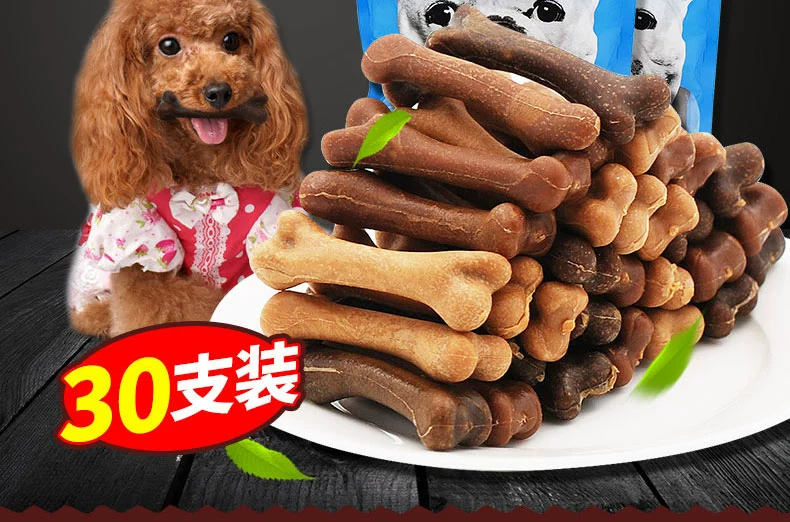Chó mol gậy Golden Retriever thú cưng ăn nhẹ chó con chó nhai chó nhỏ xương cắn túi quà lớn - Đồ ăn vặt cho chó