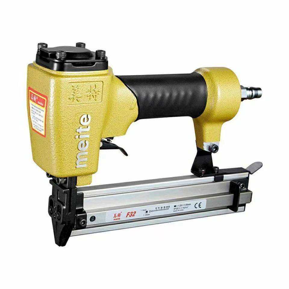 Meite F32 F32F pneumatic straight nail gun F50E does not nail straight nails grab woodworking decoration tools pneumatic nail gun