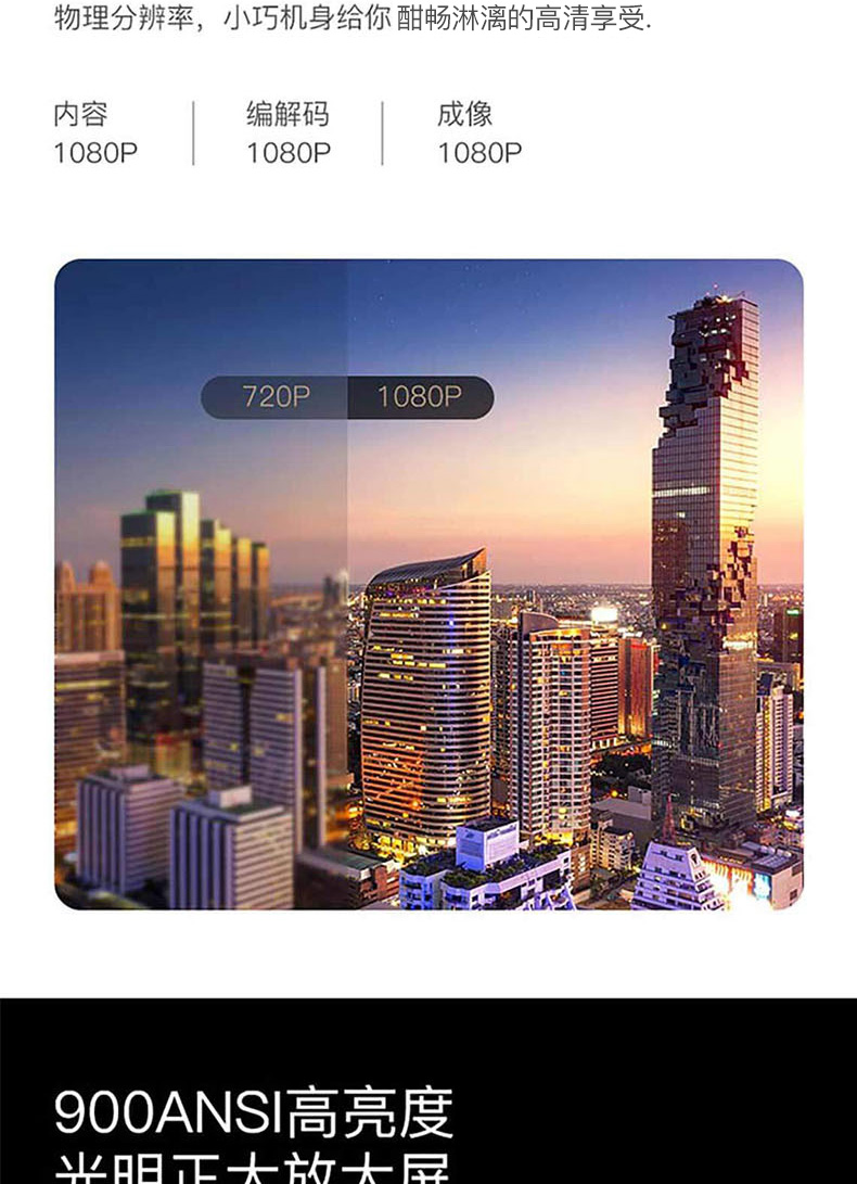 Nut 2018 máy chiếu E9 mới nhà nhỏ tường HD 1080p không có màn hình TV không dây wifi 4k rạp hát tại nhà Android máy chiếu văn phòng thông minh Apple