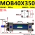 ben thủy lực 2 chiều Xi lanh thủy lực nhẹ MOB MOB40X50X100X150X200X250X300X40 xi lanh thủy lực thanh giằng xi lanh thủy lực máy xúc Xy lanh thủy lực