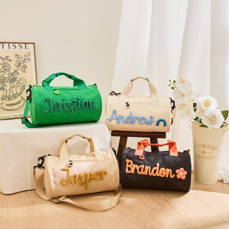Etsy Handmade Thick Yarn Embroidered Travel Bag with Name, Lightweight Crossbody Bag, Sports Tote Bag Etsy Handmade Thick Yarn Embroidered Travel Bag with Name, Lightweight Crossbody Bag, Sports Tote Bag