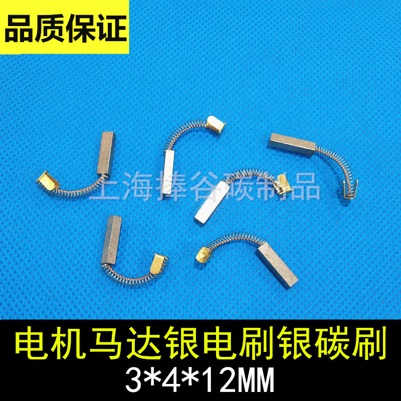 Silver Carbon Brush Silver Graphite Carbon Brush 3*4 3 5*4 5 4*5 3 1*6 2*14 5*8*15 6*9*16MM