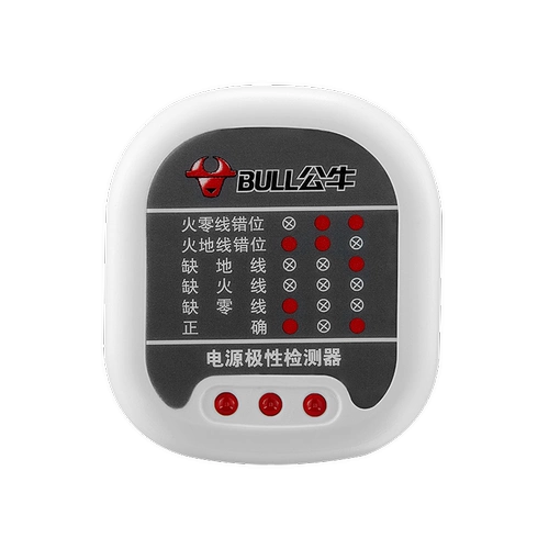 Испытание на бычья электроснабжение питания полярной линии заземляющая проволока измерение фазы детектора детектора гнезда GNJ-01