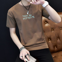9 9 yuan half sleeve mens summer 2021 new clothes short sleeves T-shirt mens thin undershirt workwear