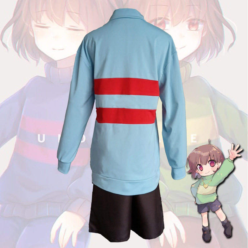 伊藤小鋪 傳說之下cosplay服套裝undertale弗里斯克frisk動漫chara女cos服q5b3 Yahoo奇摩拍賣