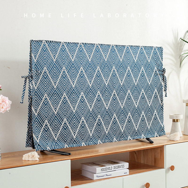 LCD TV hood 65 inches 2021 new dust cover cover large size 55 inch simple wall mount cover cloth