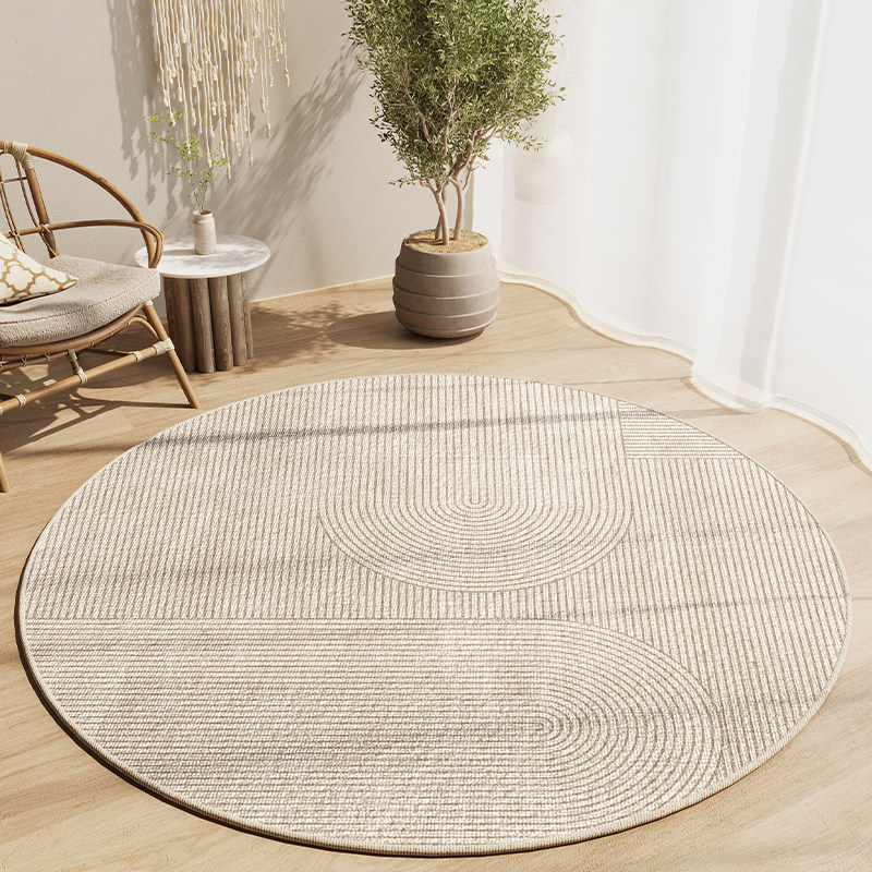 Day Style Living Room Round Rug Bedroom Swivel Chair Small Ground Mat Computer Chair Foot Mat Day Style Wind Sofa Tea Table Mat-Taobao