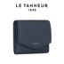 LE TANNEUR LE TANNER WOMENS PURSE da bò ĐỨNG VERSION CỦA BUCKLE CARD BAG ZERO VÍ RẮN COLOR TTZ3102 