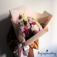 Смешанный и подходящий стиль букета G