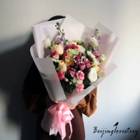 Серый смешанный букет f