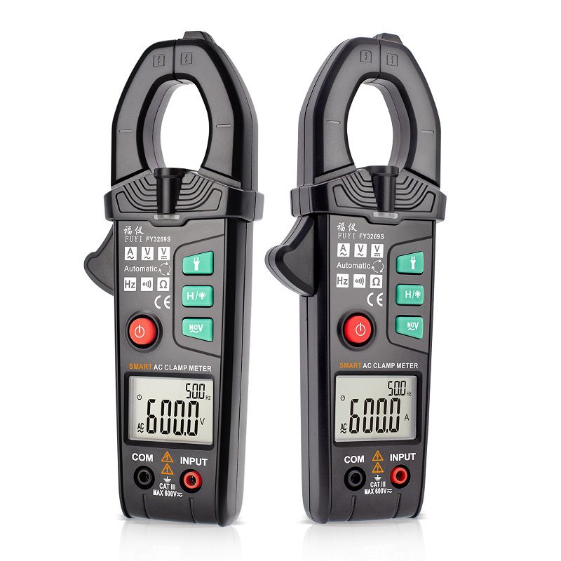 Intelligent digital clamp meter high-precision anti-burning ammeter automatic clamp electrician universal meter clamp current meter