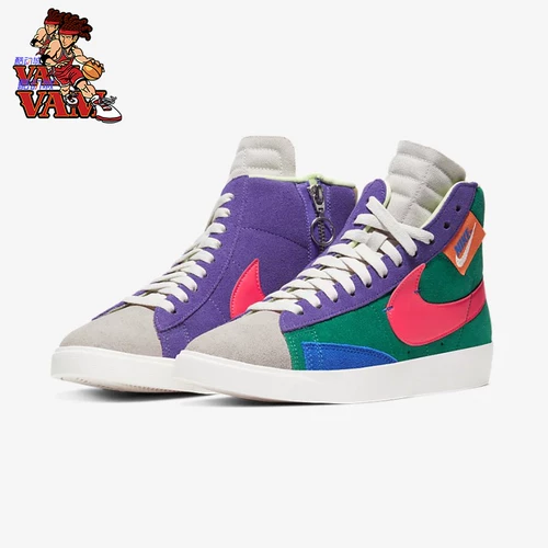 Nike Blazer Mid Women's Color Color Gang Gang Code Casual Sneeper Shoes CQ7786-561-661