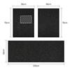 Universal Car Wire Loop Floor Mats Can Be Freely Cut for the Driver and Passenger Seats, Easy to Clean, Waterproof and Wear-Resistant Carpet Three-Piece Set