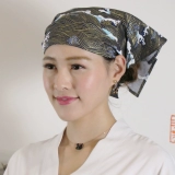 Японский стиль головокружительного платка женский ресторан официант Шляпа шеф -повар, нефтяная сигарета, магазин суши с сигарет Baotou Hat