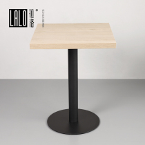 Lallo restaurant elegant small dining table cafe exquisite small square table meeting room contact waiting small table