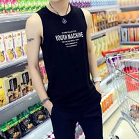 Áo vest nam cotton mỏng mùa hè phiên bản Hàn Quốc của quần bó sát thể thao bó sát áo thun thun tay áo thun không tay - Lót áo lót thể thao 