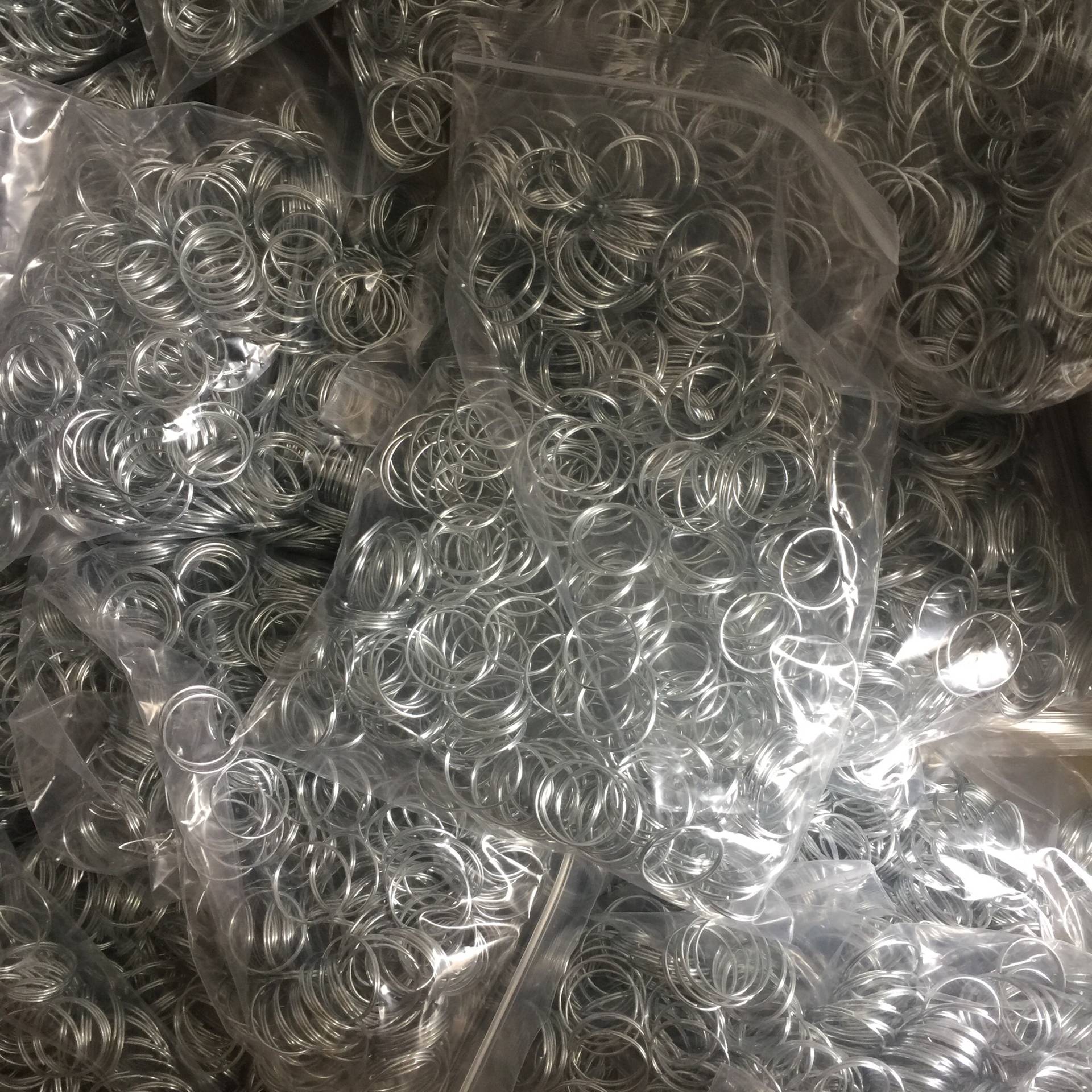 Ordinary wire key ring