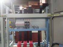 Diesel generator set and machine control cabinet and network cabinet